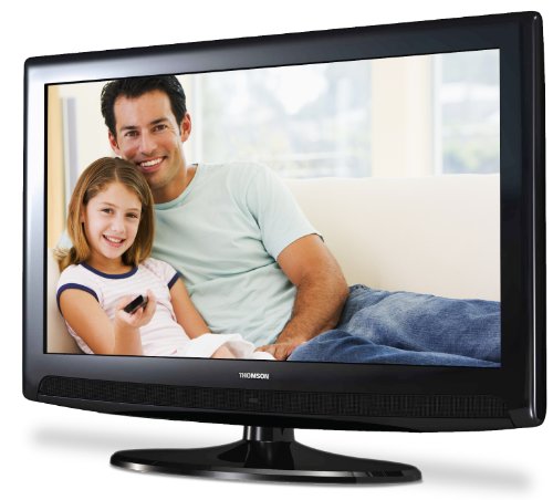 Thomson 32 HR 3234 81,2 cm (32 Zoll) LCD-Fernseher (HD-Ready, DVB-T, USB-Multimedia) schwarz