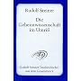 Die Geheimwissenschaft im Umri�