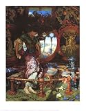 Die Lady von Shalott, 18891892 von William Holman Hunt, 56x72
