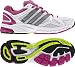 ADIDAS Response Stability 3 Ladies Running Shoes, White/Silver/Pink, UK8