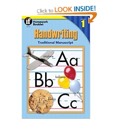 Handwriting Traditional Manuscript Homework Booklet (Homework Booklets)