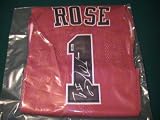 DERRICK ROSE SIGNED AUTOGRAPHED CHICAGO BULLS JERSEY W/ HOLOGRAM + COA
