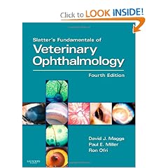 Click here to buy Slatter's Fundamentals of Veterinary Ophthalmology by David Maggs BVSc(Hons)  DAVCO, Paul Miller DVM  DACVO and Ron Ofri DVM  PhD  DECVO.