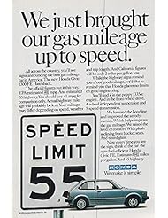 Home: 1982 Vintage Magazine Advertisement Honda, We just brought our gas mileage up to speed.