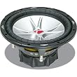 KICKER CVR102 10" CVR COMP-VR DVC 2 OHM WOOFER