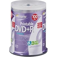 Memorex 4.7GB 8x Printable DVD+R