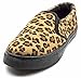 Charles Albert Women's Ecentrcq Slip-On Fashion Sneaker Canvas Slip On Elastic Gore Flat Sneakers