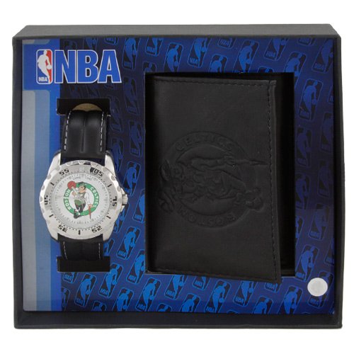Gametime Boston Celtics Watch and Wallet Set