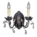 Elegante 2-Light Wall Sconce - Oil-Rubbed Bronze