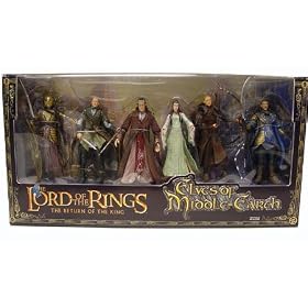 The Elves Of Middle Earth Lord Of The Rings Box Set