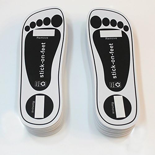 Pack of 60 Pairs(120feets) Deluxe Spray Tan Feet Pads Made of Foam Black