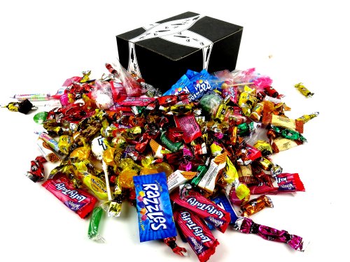 Mystery Gift Box of Goodness, 1 lb Colorful Candy Cornucopia