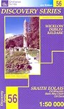Carte de randonnée : Wicklow - Dublin - Kildare (en anglais)