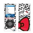 Hello Kitty PVC Wrap for iPod nano (4G) - KT4440C