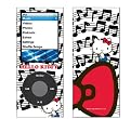 Hello Kitty PVC Wrap for iPod nano (4G) - KT4440C