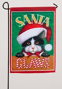 Garden Flag Santa Claws [Kitchen]