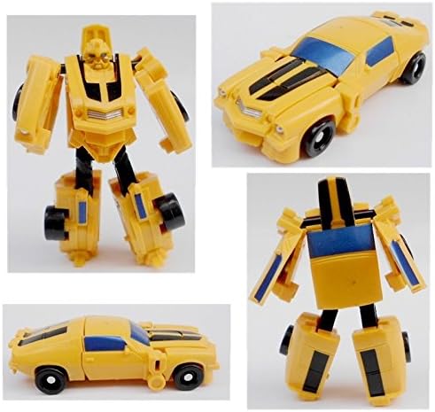 Transformation Autobot Bumblebee Robot Vehicle Kids Boys Action Figures Minifigure Toy Gift