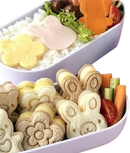 Hbeauty Rabbit Bear Flower Shape DIY Sandwich Bread Cutter Mold Mould