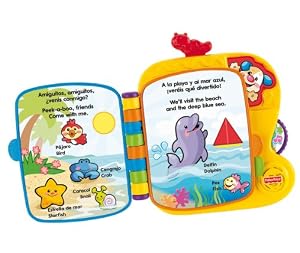 Fisher Price V5714 - Libro Amiguitos Del Zoo (Mattel)