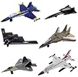 InAir Modern Planes 6-pc Set with Aircraft ID Guide - Assortment 1