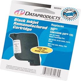Dataproducts Remanufactured HP 15 black cartridge