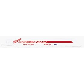 Milwaukee Sawzall Blades, 6 by Milwaukee