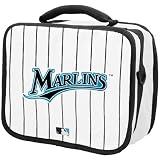 Florida Marlins White Pinstriped Insulated MLB Lunch Box