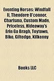 Eventing Horses: Windfall II, Theodore O'Connor, Charisma, Custom Made, Priceless, Hideaway's Erin Go Bragh, Toytown, Biko, Giltedge, K-