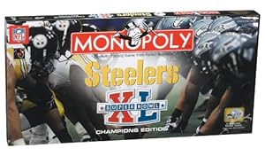 Pittsburgh Steelers Super Bowl Monopoly