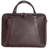 Fendi Brown Woven Leather Computer Bag 7VA191-VXX-F0XE4