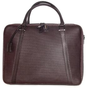 Click here to buy Fendi Brown Woven Leather Computer Bag 7VA191-VXX-F0XE4 by Fendi.