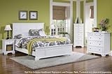 Homestyles 5530-5012 Naples Full Headboard, Night Stand, and Drawer Chest i ....