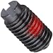 Jergens 10909 Steel Ball Plungers, Low Carbon Steel, 5/16-18 Thread, With Locking Element
