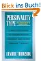 Personality Type: An Owner's Manual (Jung on the Hudson Books)
