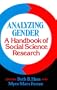 Analyzing Gender: A Handbook of Social Science Research