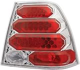 Tail Light Lens: 1999-2004 Volkswagen Jetta; LED; platinum smoke