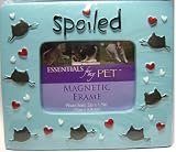 Spoiled Cat Magnet Mini Picture Frame - Gift for Cat Lovers