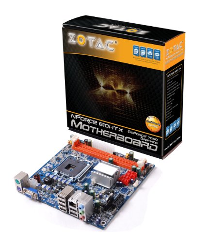 ZOTAC LGA 775 NVIDIA GeForce 7050 Mini-ITX Motherboard NF610I-K-E