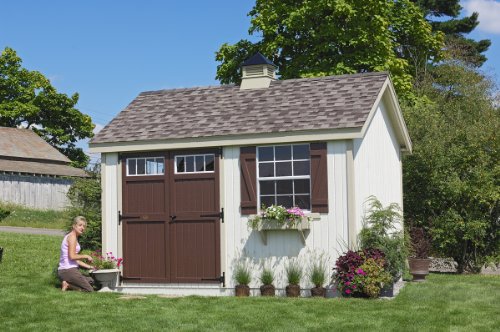 12 x 20 Pinehurst Colonial Garden Shed Panelized Kit
