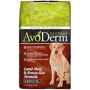 Breeder's Choice AvoDerm Natural Lamb and Rice Dry Dog Food, 26-Pound Breeder's Choice AvoDerm Natural Lamb and Rice Dry Dog Food, 26-Pound