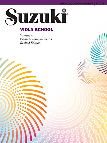 Suzuki Viola School - Volume 4: Piano Accompaniment (Viola)