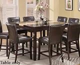 Counter Height Table with Espresso Finish