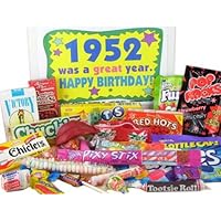 50's Retro Candy Decade Birthday Gift Box Jr. - Nostalgic Candy: 1952