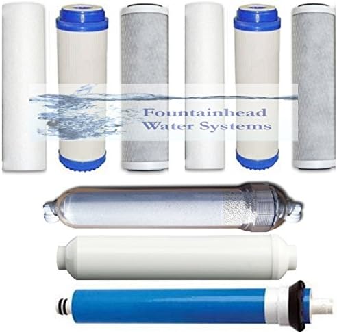 REVERSE OSMOSIS SEDIMENT/GAC/CARBON. CLEAR ALKALINE FILTER1 100 GPD R.O MEMBRANE …