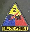 2nd Armored Division Dress Patch