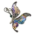 Fluttering Color Butterfly Brooches And Pins
