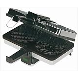 CucinaPro Pizzelle Baker with Non-Stick Grids