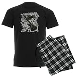 Artsmith, Inc. Men's Dark Pajamas Rock Guitar Music Grunge