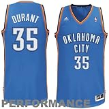 NBA Men's Oklahoma City Thunder Kevin Durant Revolution 30 Road Swingman Jersey H Size (Blue, XXXX-Large)
