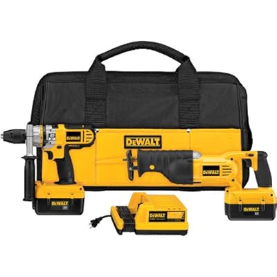 DEWALT DCX6210 36-Volt Lithium-Ion Cordless Hammer Drill/Reciprocating Saw Combo Kit